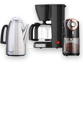 Showing electric Melitta products
