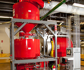 coffee manufactory Showing coffee manufactory machine
