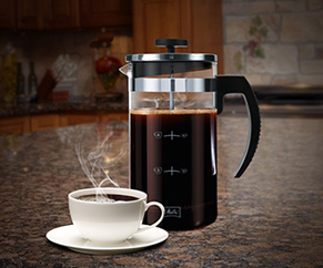 french press Showing french press